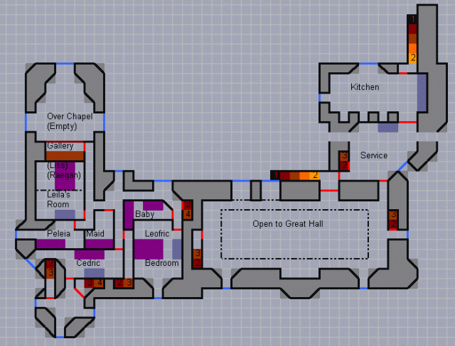 Raegiming plan, second story