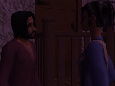 Gunnilda was startled to find Egelric standing by the door.