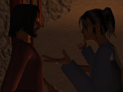 You know I don't like you and Alwy talking about me like that.