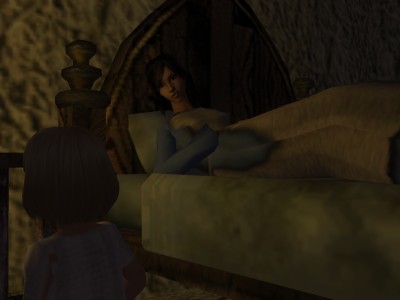 Iylaine had already gone back into the bedroom.