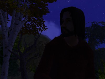 He thought he heard a rustle in the leaves.