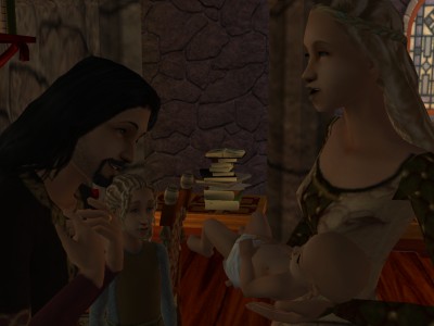 'And is the son of the Theobald I see before me?'