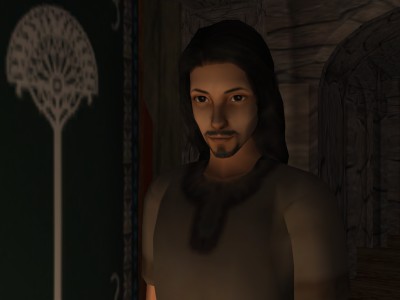 Alred was glad to find Egelric with his wife.