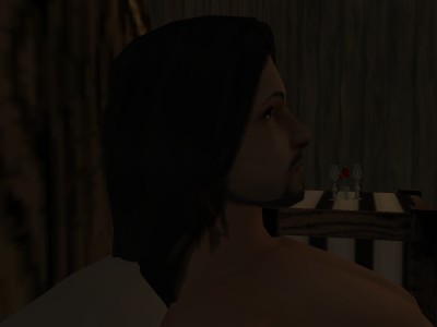 'You're terribly quiet.'