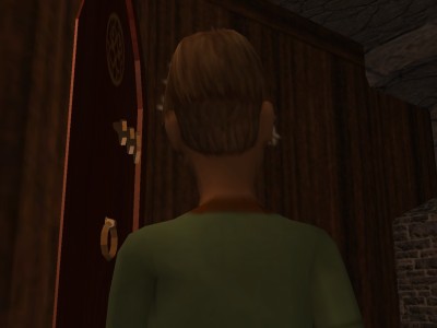 He stood and listened intently.