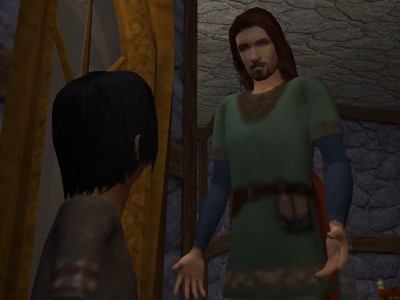 'However, you might consider simply allowing her to do so, if he is as gentle as I believe, as a favor to a lady.'