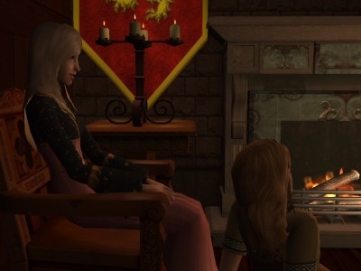 'You leave your wife and baby to come sit around our fire.'