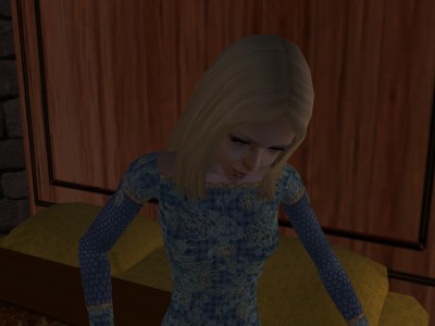 Hilda only sat up and scowled.