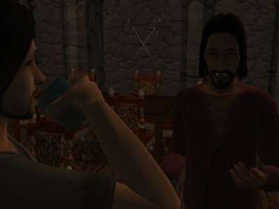 Better than the wine was the sight of Egelric almost back to his old self.