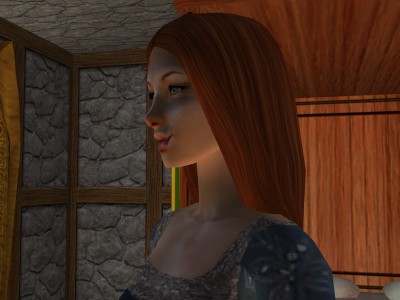 She put on her old blue gown, for it was one of the warmest, if the most worn.