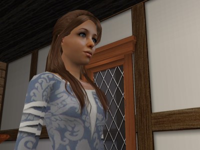 Eadgith heard a bellow in the courtyard that made her think of her father for a moment.