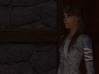 Eadgith smiled and blushed to herself as she came to stand a moment before the nursery door.
