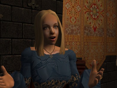'You had better not invite your friends to visit you, Synn, or Estrid certainly will be!'