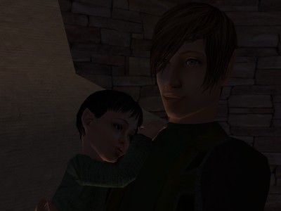 His voice was twisted and wrong.