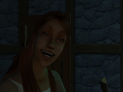 'Showing her how to make cheese in the cheese house?'
