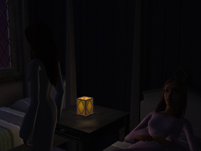 Mouse fell back onto her bed with a hearty sigh.