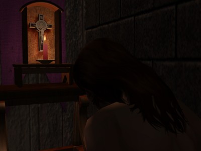 He bowed his head, closed his eyes, and began the soft drone of his prayer of humility.