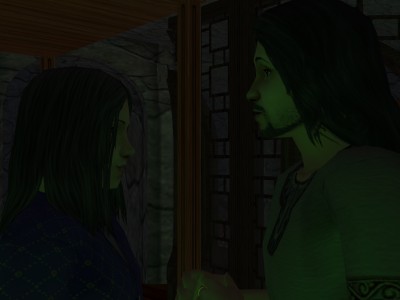 'Your mother was a very naughty girl and wrote in her books, as you will see.'