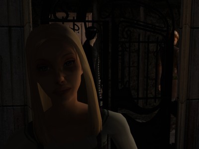 After another long silence, she heard them walk away.