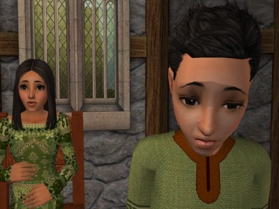 Gwynn sat behind her brother, so she could only imagine his look of long-suffering.