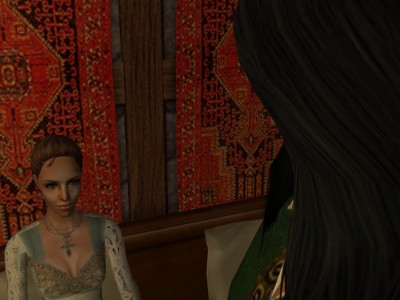 Egelric had spoken his greetings and kneeled to the Queen, but she scarcely seemed to have noticed his presence.