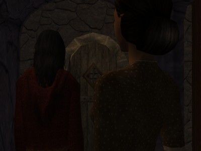 He walked boldly past Gunnilda, and Gunnilda, stunned, let him pass.