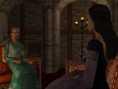 She looked down on Lady Eadgith.