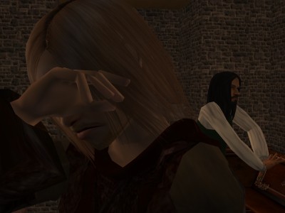 He turned away and wandered blindly towards some of the more distant points of light.