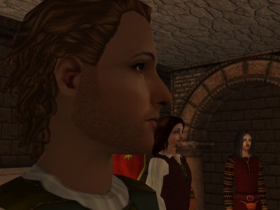 Somehow he would have to speak to her.