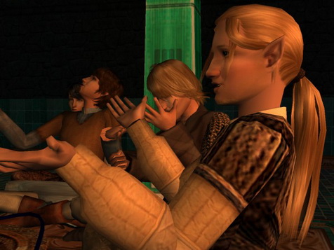 Elves singing