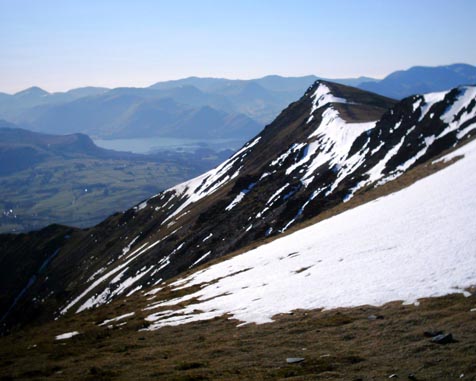 View from the mountains.