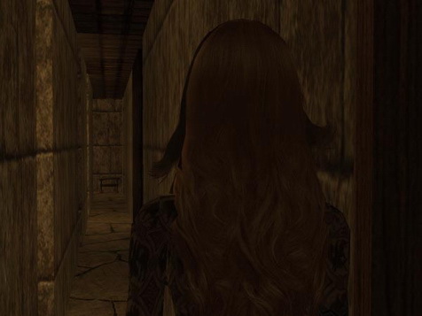 Kraaia stepped through the doorway into the narrow corridor.