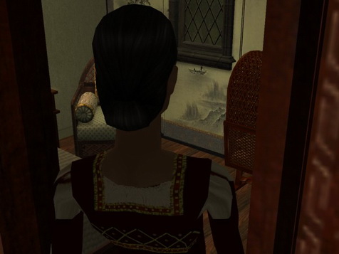 She would live in this little room until she died.