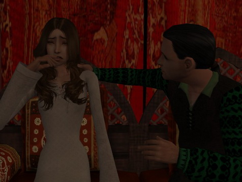 Then she began to cry.