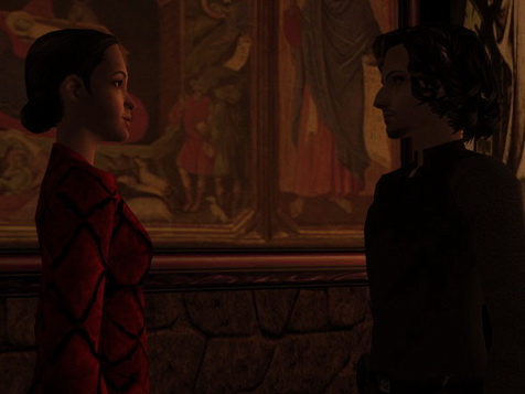 'I'm not seeing you glowing, either.'