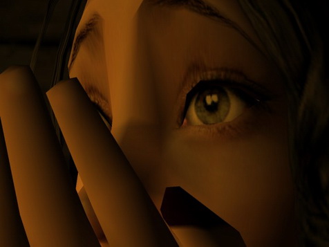 Her fear was immediate and instinctual.