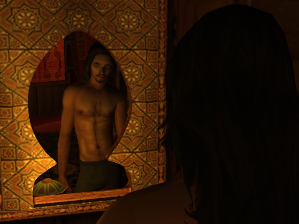 Leofric + Mirror = Phwoar!