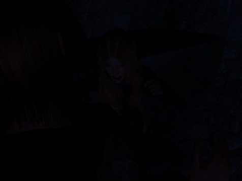 She uncoiled and sprang and lashed him.