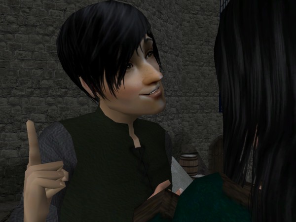 He wagged his counting-finger at her.