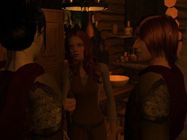 Even Ffraid turned her baleful gaze from Vash onto him.