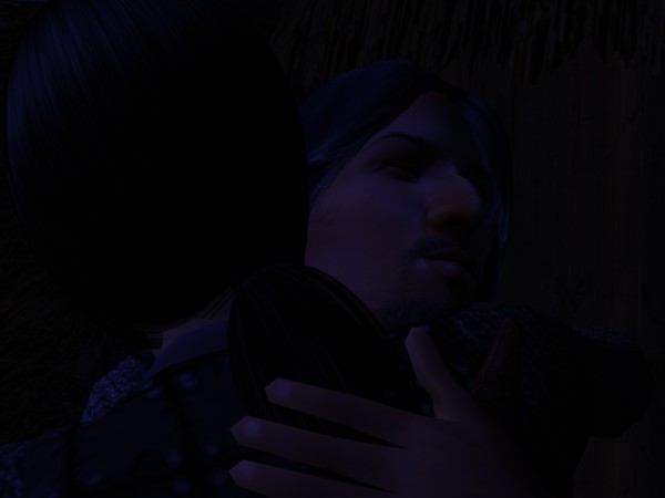 When Congal turned his head a little he heard Aed's breathing in his ear.