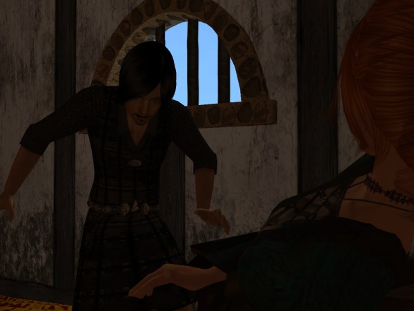 Diarmait turned to her.