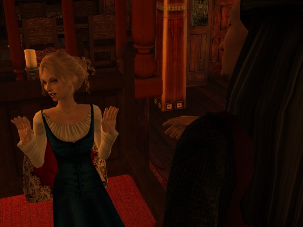 Iylaine fell back and threw up her arms.