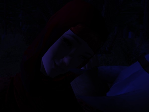 He thought he saw a gleam of fear pass behind her eyes.