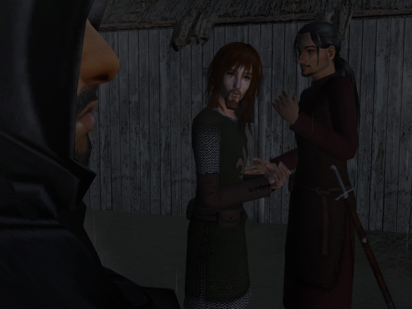 Malcolm even gave the man a consoling pat on the shoulder.