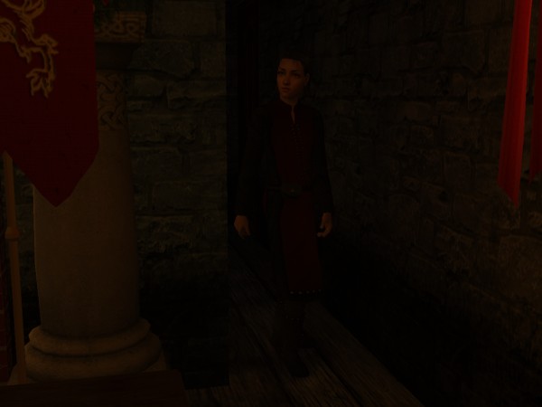 Colban slowed to a creeping walk as he stepped out of the stairwell.