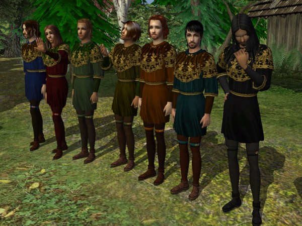 'Robin Hood tunic - 7 formal recolors'