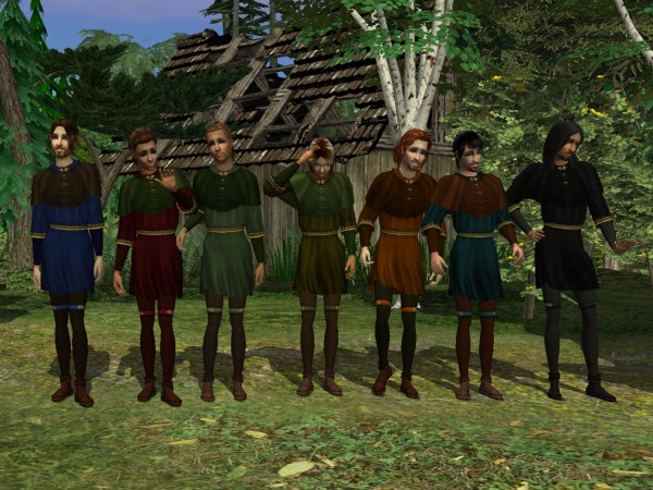 'Robin Hood tunic - 7 recolors'