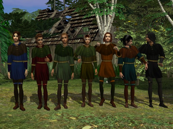 'Robin Hood tunic - Everyday colors'