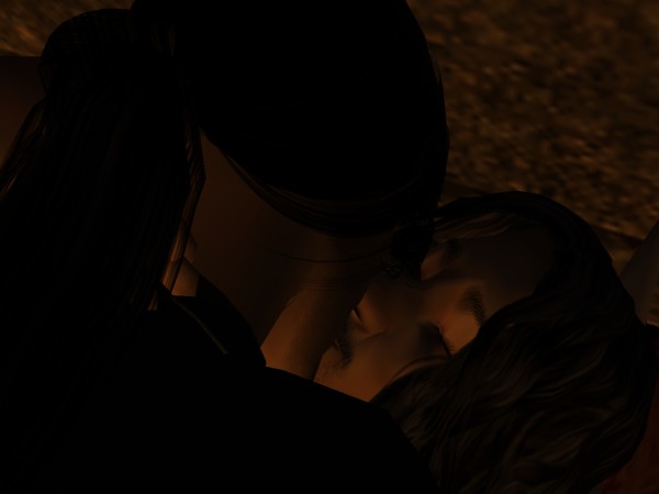 When he kissed Gaethine, Gaethine kissed him back.